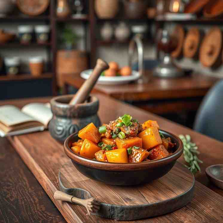 Yam Recipes - Burkina Ragout d'Igname